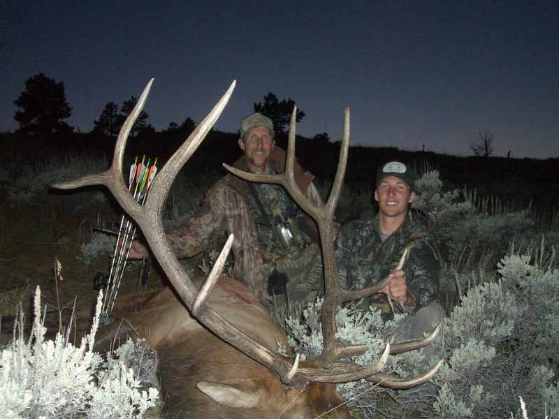 archery elk hunts wyoming outfitter