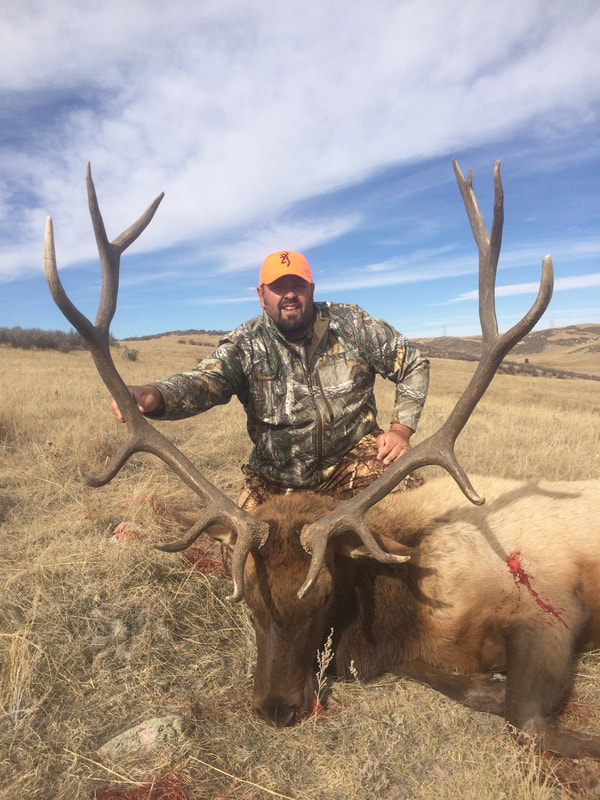 rifle elk hunting trip wy
