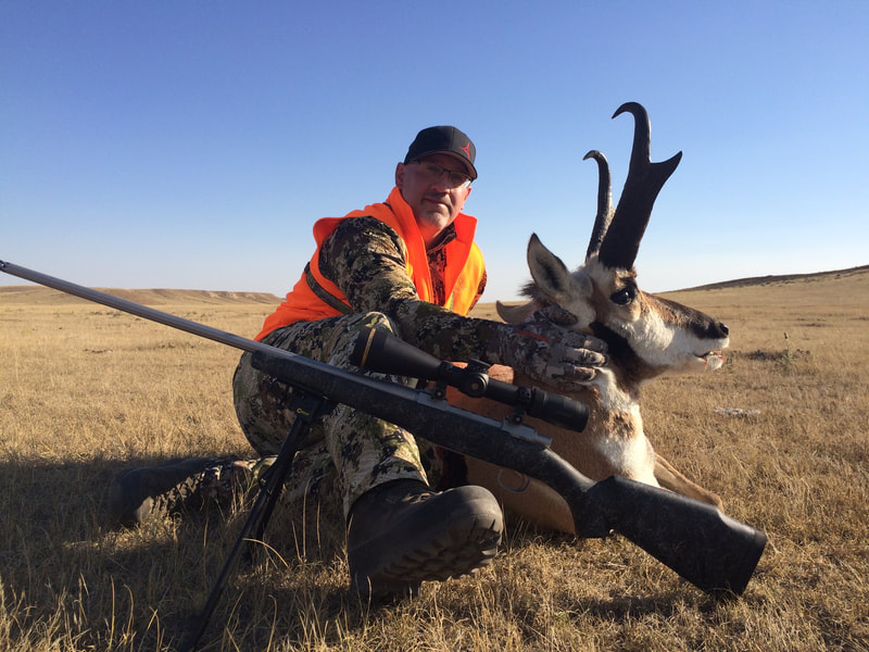 Wyoming pronghorn antelope hunting