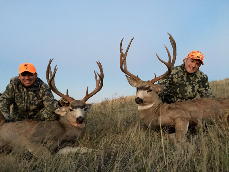 Wyoming mule deer guided hunts private land